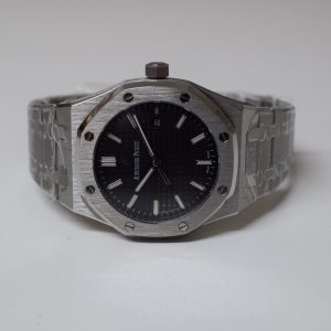 Audemars Piguet replica royal oak jumbo acciaio black dial big size 41mm orologio replica imitazione
