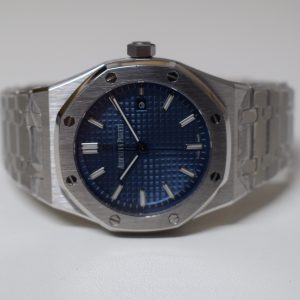 Audemars Piguet replica royal oak jumbo acciaio blue dial big size 41mm orologio replica imitazione