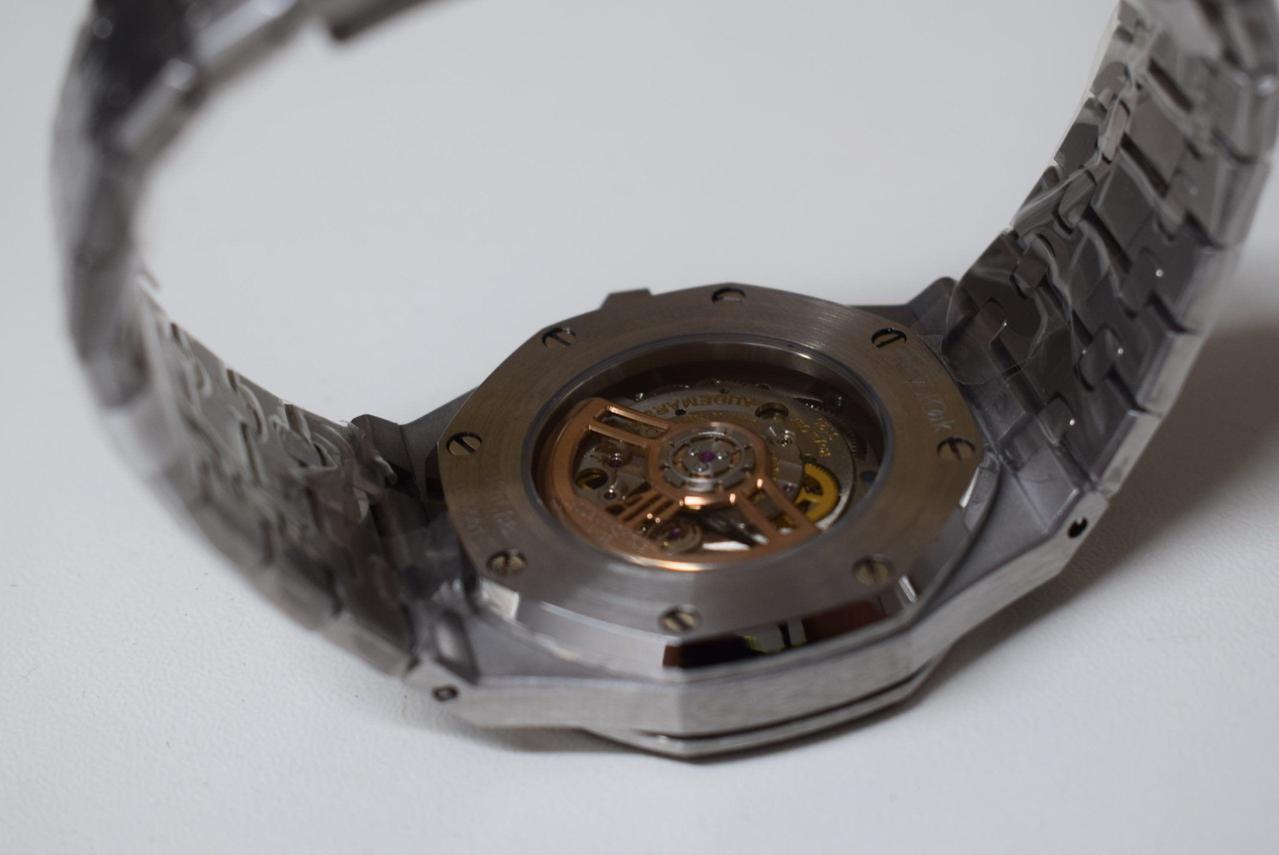 Audemars Piguet replica royal oak jumbo acciaio black dial big size 41mm orologio replica imitazione - immagine 4