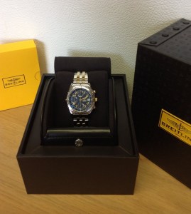Breitling replica Chronomat Vitesse Bi Colour Blue Dial B13050 - immagine 14