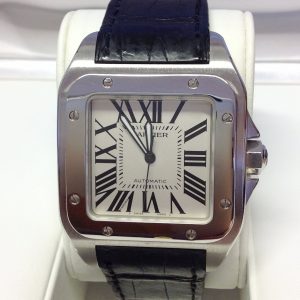Cartier replica Santos 100 W20073X8 Stainless Steel