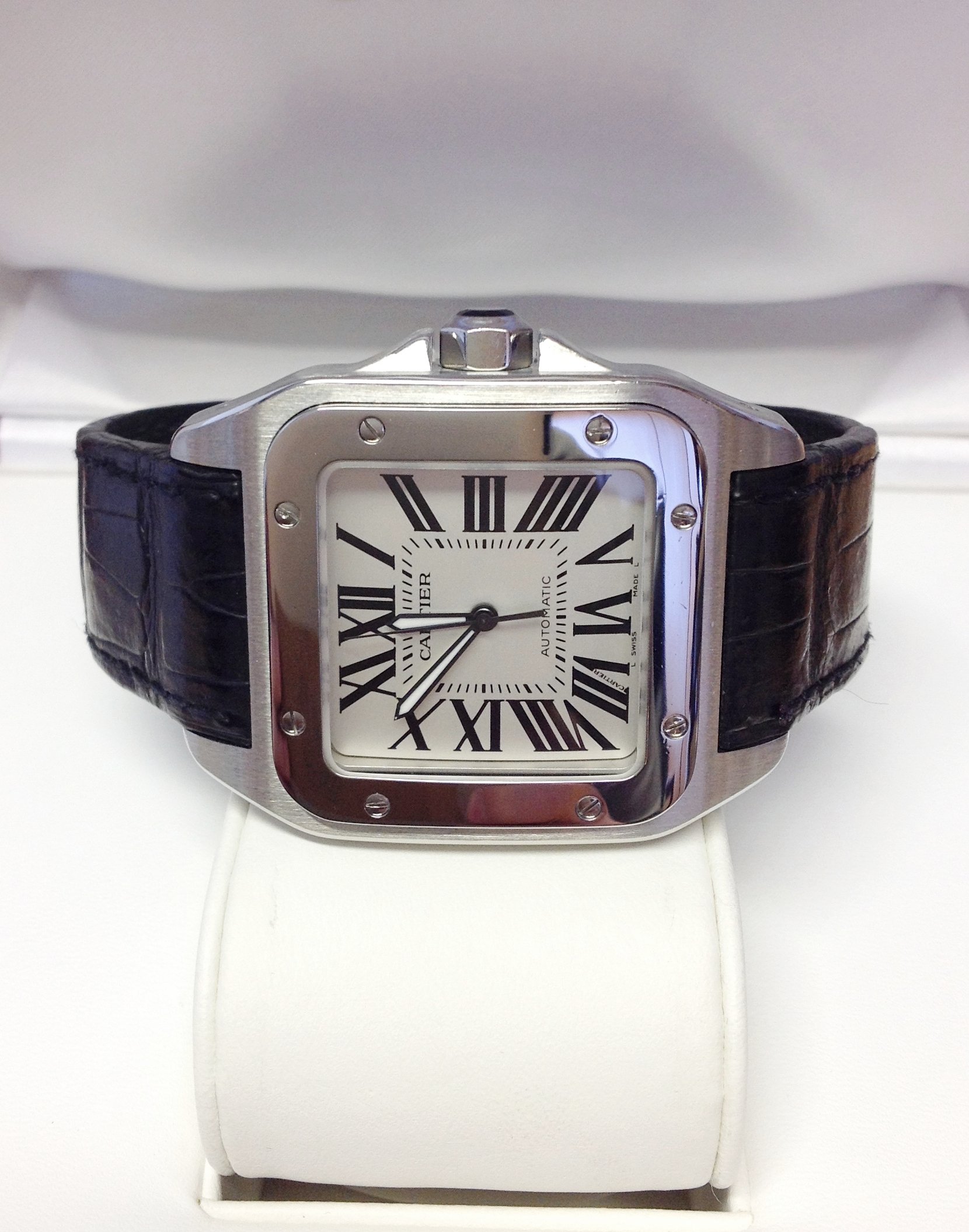 Cartier replica Santos 100 W20073X8 Stainless Steel - immagine 5