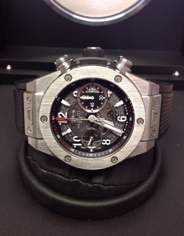Hublot replica Big Bang Unico 45mm 411.NX.1170.RX orologio replica - immagine 4