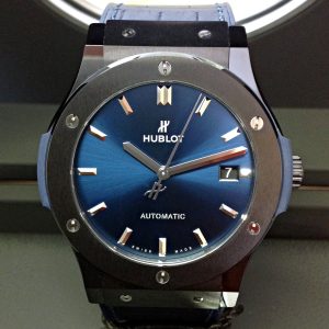 Hublot replica Classic Fusion 45mm Ceramic Blue 511.CM.7170.LR orologio replica