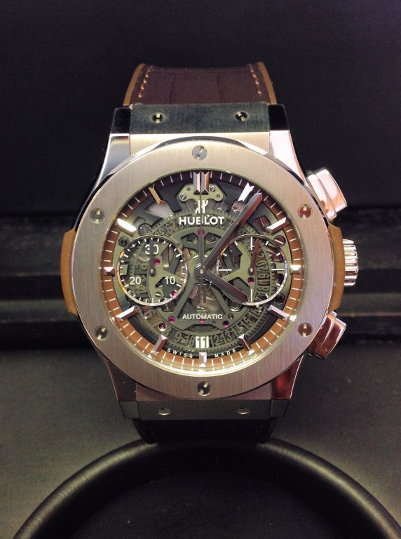 Hublot replica Classic Fusion Aerofusion Chronograph 525.NX.3270.LR orologio copia - immagine 3