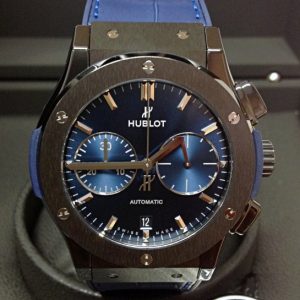 Hublot replica Classic Fusion Ceramic Blue 521.CM.7170.RX. orologio replica