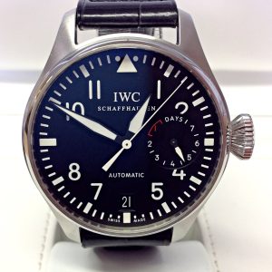 IWC repica Big Pilot IW500901 Black Dial