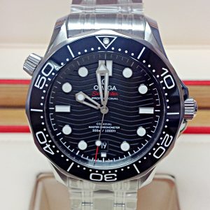 Omega replica Seamaster 300M 42mm black dial stainless stell