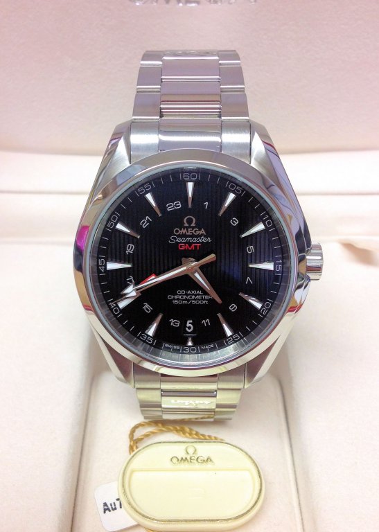 Omega replica Seamaster Aqua Terra GMT 231.10.43.22.01.001 orologio replica imitazione