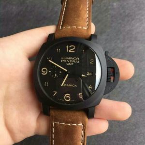 PANERAI REPLICA LUMINOR 1950 3 DAYS GMT CERAMICA PAM 441 V4 ULTIMATE EDITION