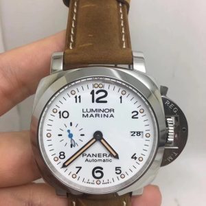 Panerai replica luminor marina PAM 1523 with clone P.9010 movement white dial