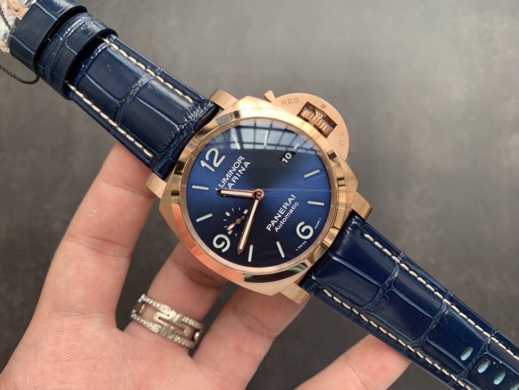 Panerai replica PAM 1112 Luminor Marina Rose Gold - immagine 8