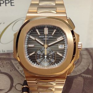 Patek Philippe replica Nautilus 5980 1R-001 Rose Gold