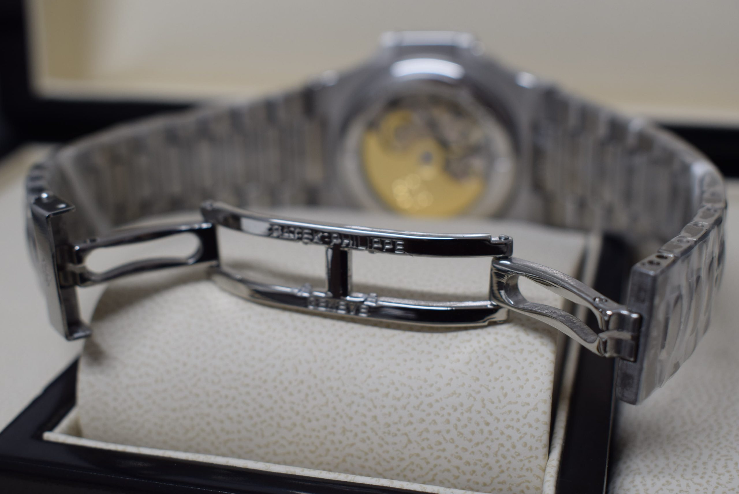 Patek Philippe nautilus 5711 black dial skeletron orologio replica imitazione copia - immagine 11