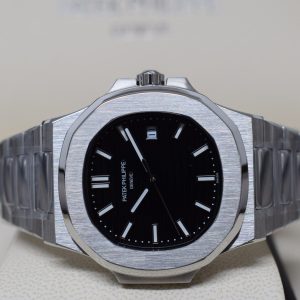 Patek Philippe nautilus 5711 black dial skeletron orologio replica imitazione copia