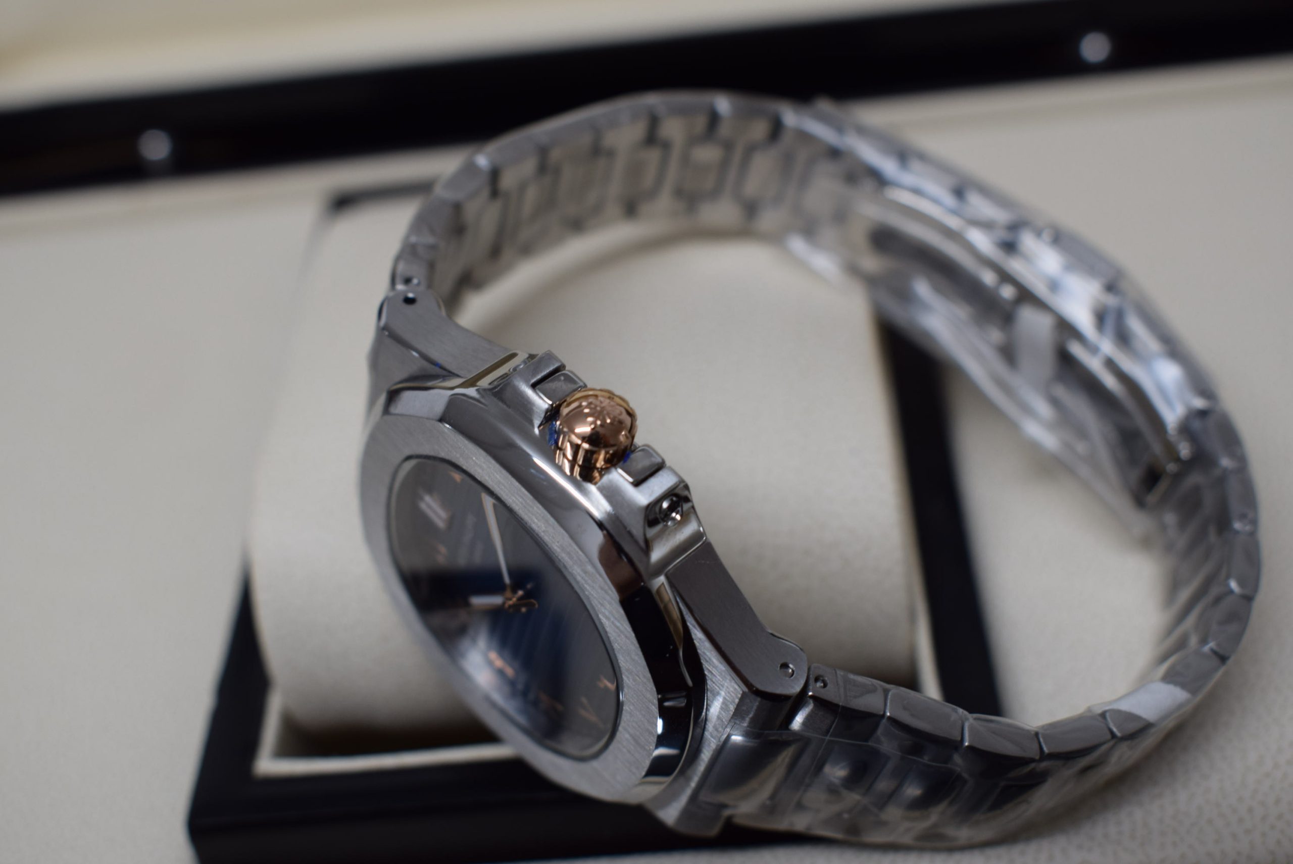 Patek Philippe replica nautilus 5711 blue arabic dial - immagine 6