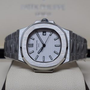 Patek Philippe nautilus jumbo big size white dial orologio replica imitazione copia