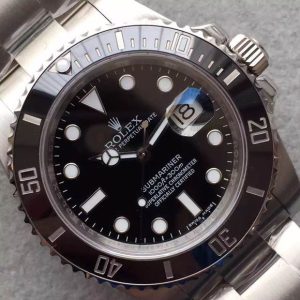 ROLEX REPLICA BLACK SUBMARINER 116610 LN V6S SUPER COPY WITH 3135 MOVEMENT NOOB FACTORY V11