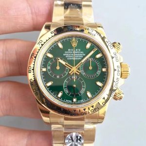 Rolex replica daytona 116508 oro giallo green dial john mayer