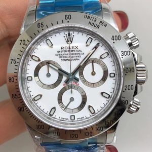 Rolex replica daytona acciaio classic white dial orologio replica copia imitazione