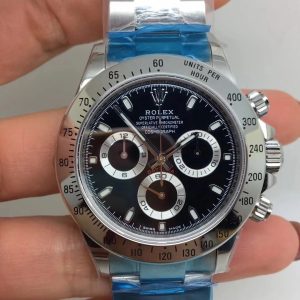 Rolex replica daytona acciaio classic black dial orologio replica copia imitazione