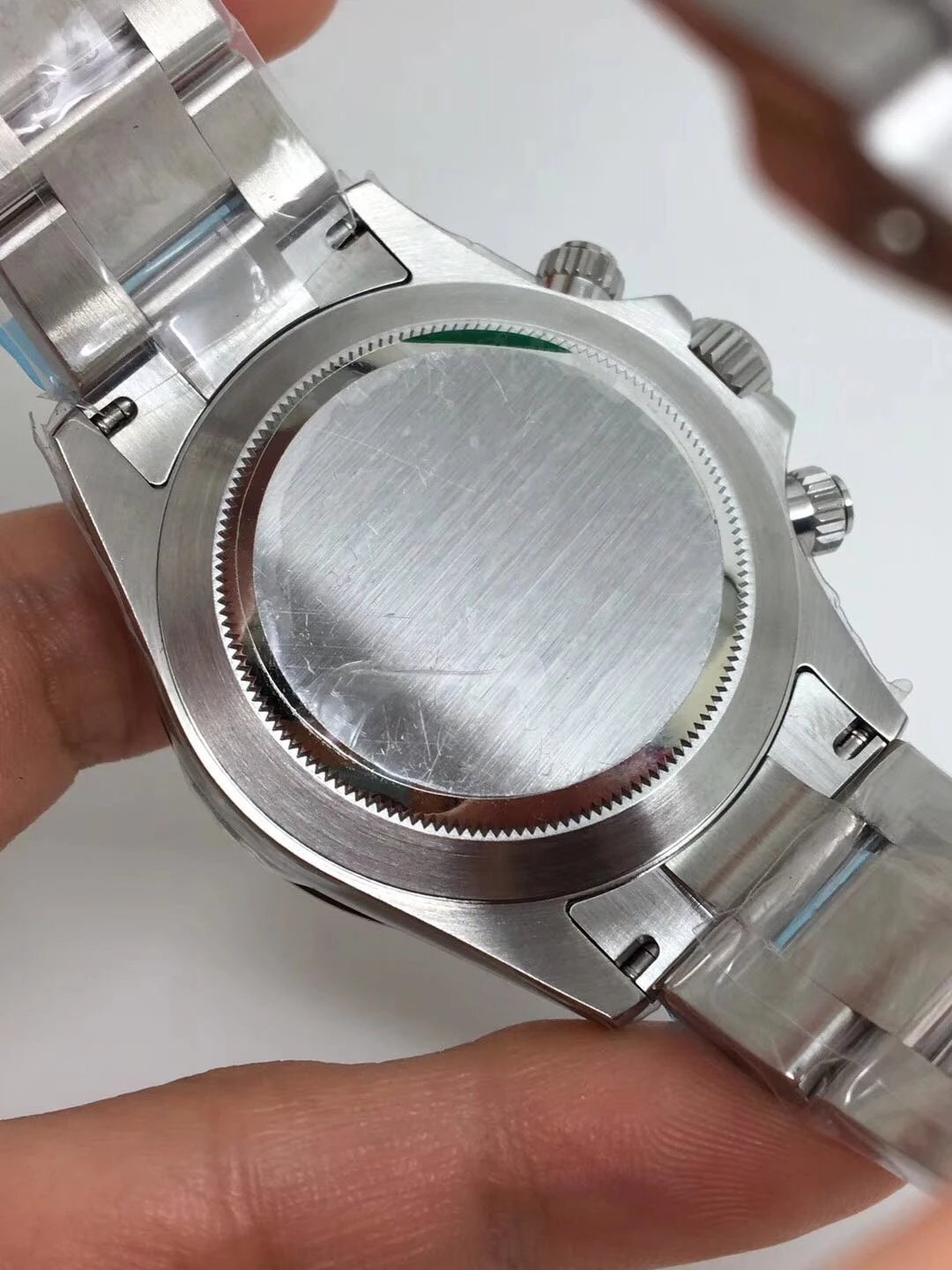 Rolex replica daytona acciaio ceramichon white dial 116500LN orologio replica copia imitazione - immagine 7