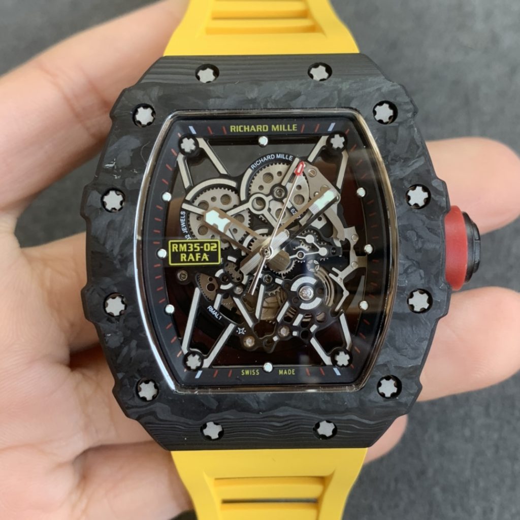 Richard Mille replica RM 35-02 forged carbon Rafael Nadal edition limited