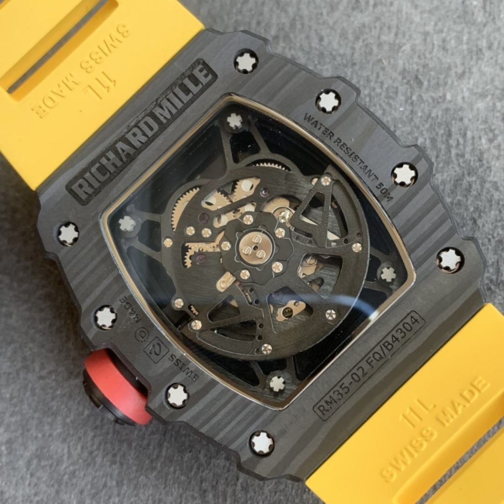 Richard Mille replica RM 35-02 forged carbon Rafael Nadal edition limited - immagine 6