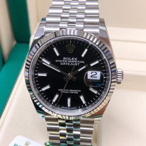 Rolex replica Datejust 36mm 126234 black Dial 3235 clone movement