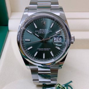 Rolex replica Datejust 36 126200 Mint green Dial oyster