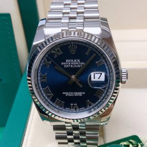 Rolex replica Datejust 36mm 116234 Blue Roman Dial