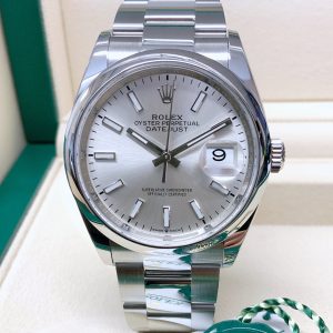 Rolex replica Datejust 36 126200 Silver Dial oyster