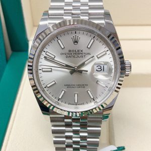 Rolex replica Datejust 36mm 126234 silver Dial 3235 clone movement