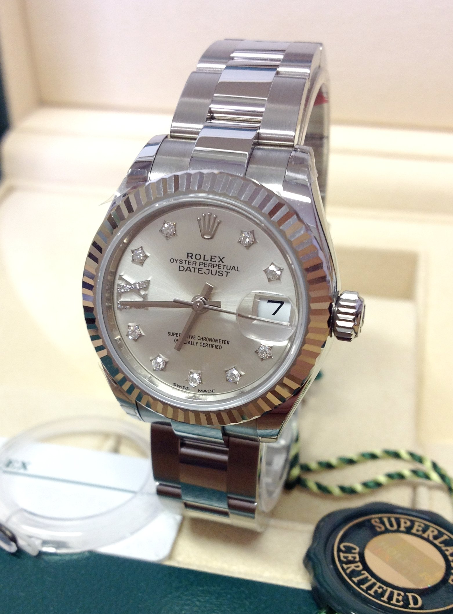 Rolex replica Datejust Lady 279174 28mm orologio replica - immagine 2