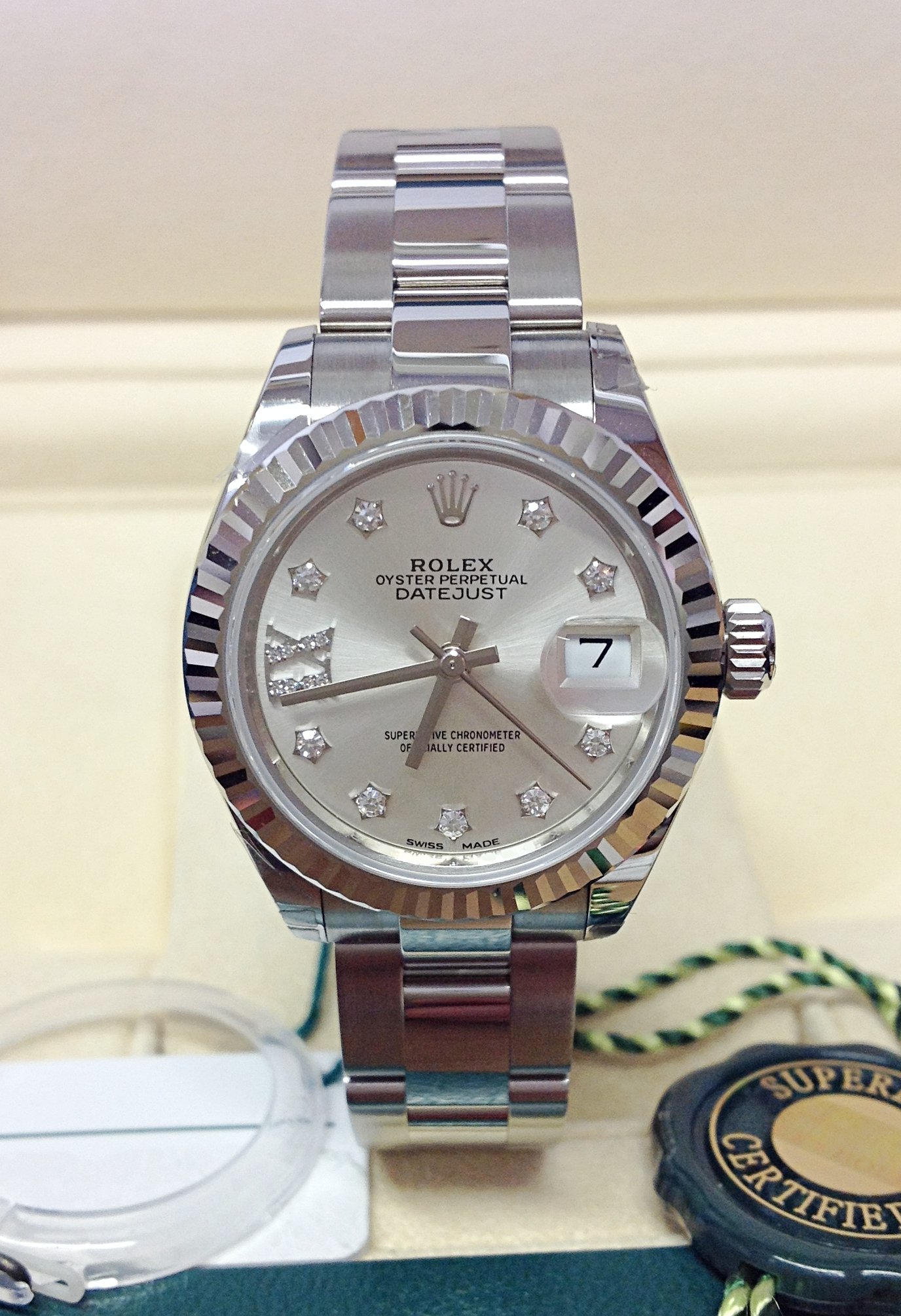 Rolex replica Datejust Lady 279174 28mm orologio replica - immagine 6