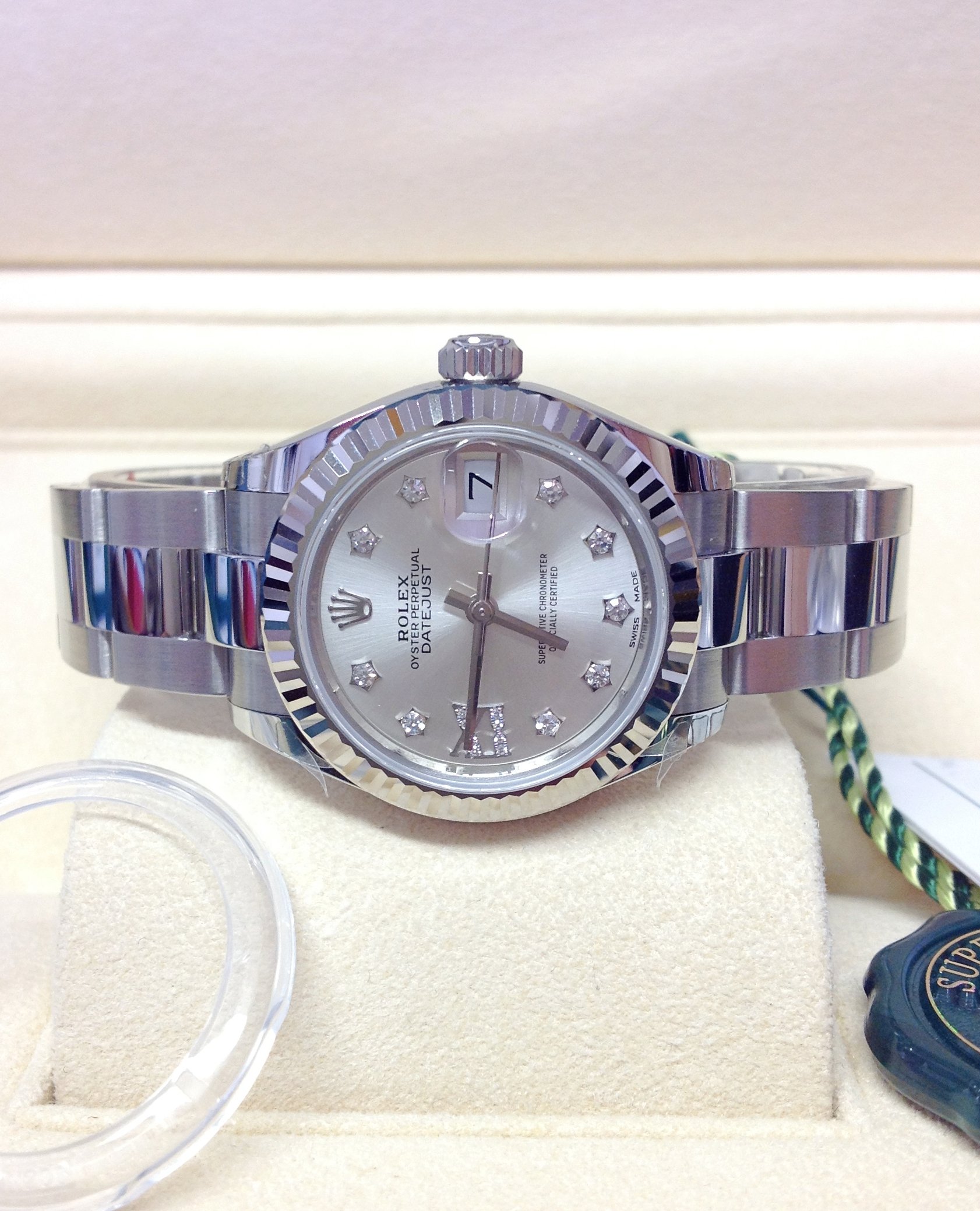 Rolex replica Datejust Lady 279174 28mm orologio replica - immagine 5