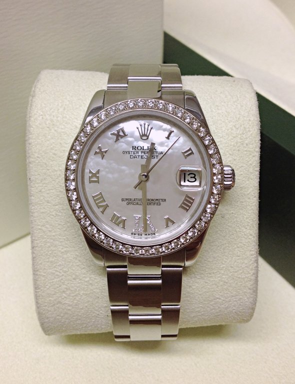 Rolex replica Datejust Lady 31mm 178384 Diamond Bezel