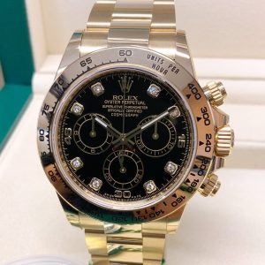 Rolex replica Daytona 116508 Yellow Gold diamond