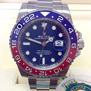 Rolex replica GMT Master II 116719BLRO White Gold Pepsi