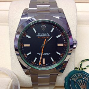 Rolex replica milgauss black dial basilea edition orologio replica imitazione