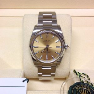 Rolex replica Oyster Perpetual 114200 White Grape orologio replica