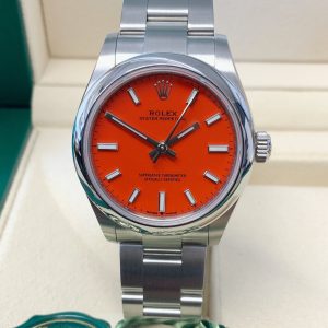 Rolex replica Oyster Perpetual lady 31 277200 coral