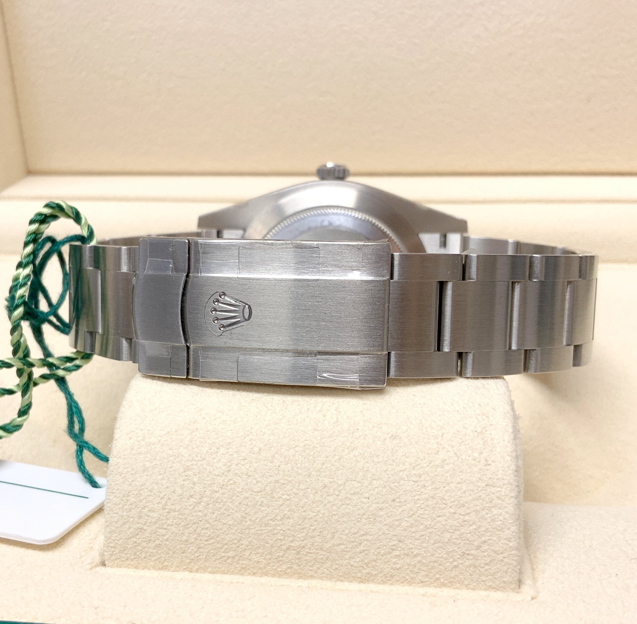 Rolex replica Oyster Perpetual 41 124300 Turquoise Blue - immagine 4