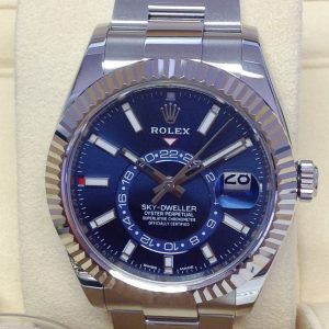 Rolex replica skydweller new 2018 basilea acciaio blue dial orologio replica imitazione