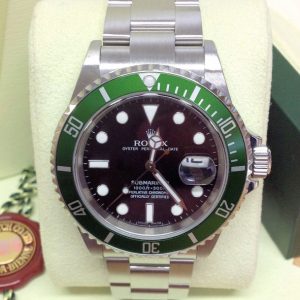 Rolex replica submariner kermit 16610LV clone movement 3135