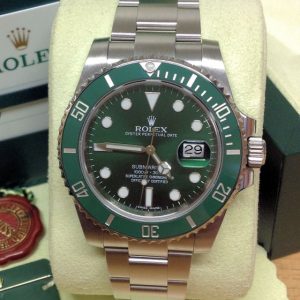Rolex replica submariner 116610LV hulk 3135 clone movement