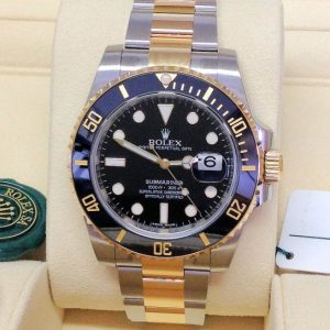 Rolex replica submariner acciaio oro black dial orologio replica imitazione copia