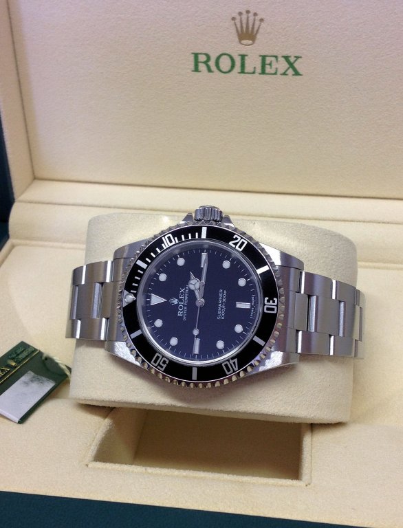 Rolex replica Submariner Non-Date 14060M 2 Liner orologio replica - immagine 3