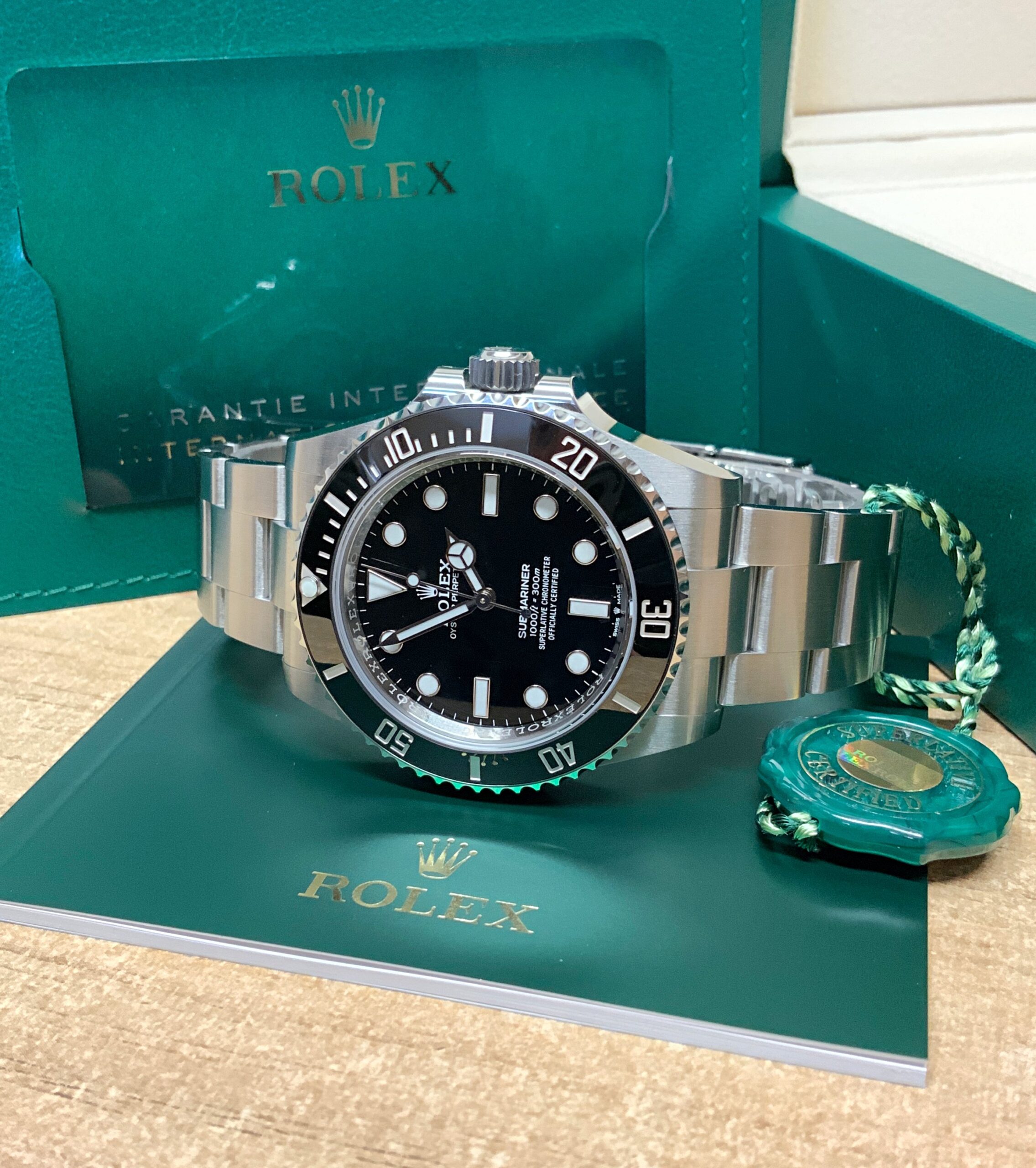 Rolex replica Submariner ceramica no data new 41mm 124060 - immagine 6