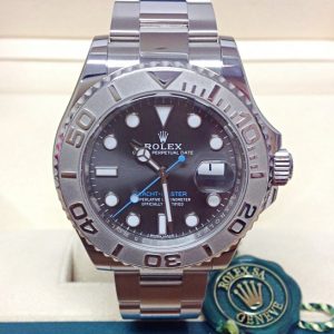 Rolex replica Yacht-Master I platinum 40 116622 Rhodium Dial